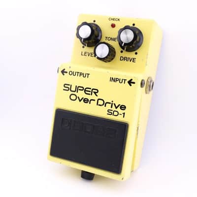Boss SD-1 Super Overdrive 1981 - 1988 Made In Japan | Reverb