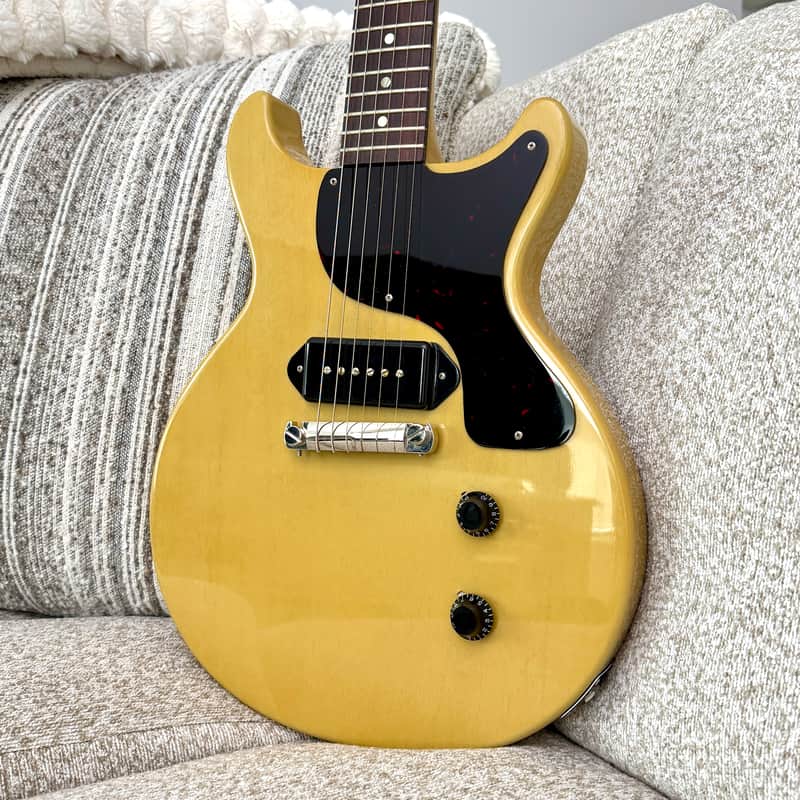 Gibson Custom Shop '58 Les Paul Junior Double Cut Reissue 2025 - TV Yellow VOS