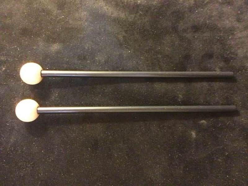 Rohema Percussion - Percussion Mallets Xtra-Hard Wooden Ball (Made In Germany) Pair image 1