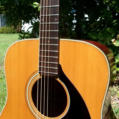 Yamaha FG-180 Jumbo Dreadnought 1966 - 1974 - Natural image 3