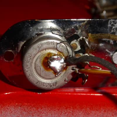 Fender Telecaster 1967 - Fiesta red refin image 11
