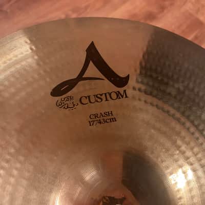 Zildjian 17" A Custom Crash Cymbal 1991 - Present - Brilliant image 3