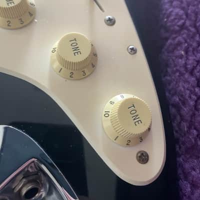 Fender Stratocaster MIM 1995 Black Labek - Seymour Duncan SSL-5 Gilmour Upgrades + CASE image 3