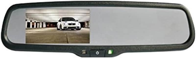 BOYO VISION VTM43ME - Replacement Rear-View Mirror with 4.3" TFT-LCD Backup Camera Monitor image 1