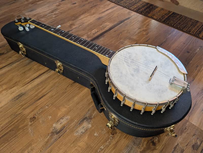 Bart Reiter Professional 5 String "Open Resonator" Banjo LEFTY Late 1980s USA EXCELLENT image 1