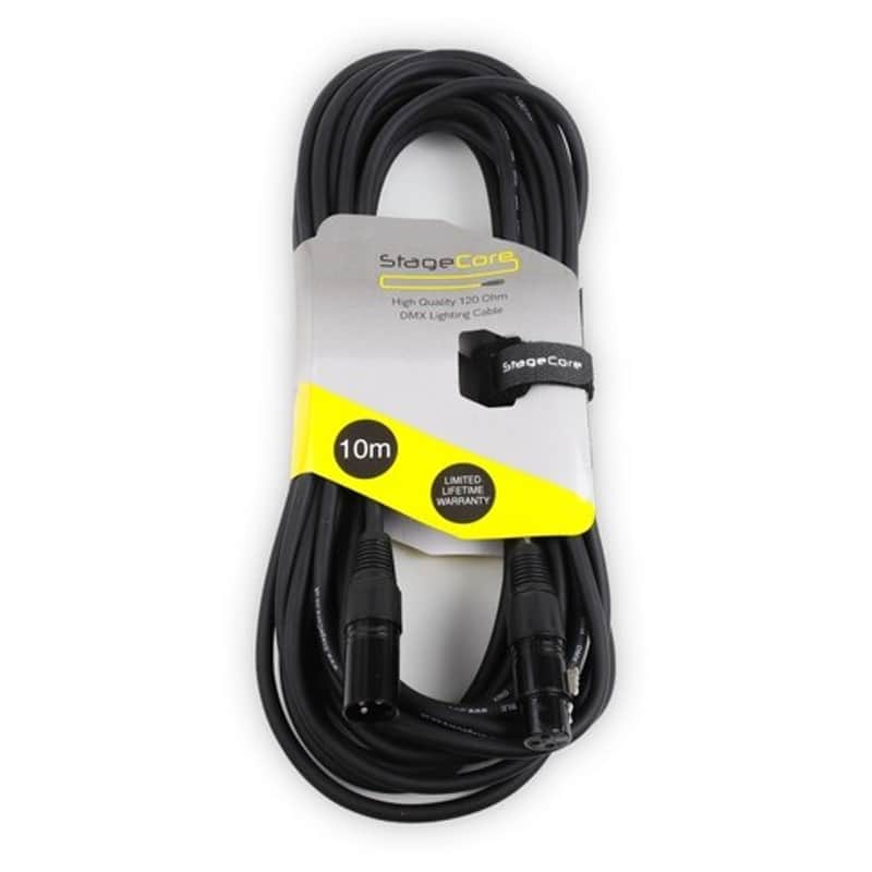 Stagecore Stagecore DMX Cable / Lead 3 Pin Male XLR – 3 Pin Fe…
