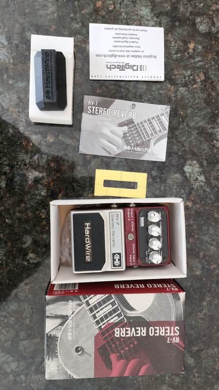 DigiTech Hardwire RV-7 Stereo Reverb