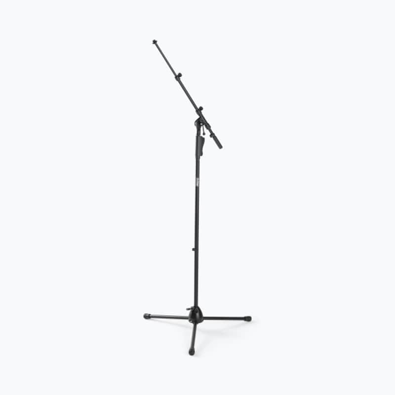 On-Stage MS7550 One-Handed Boom Mic Stand with Tripod Base image 1