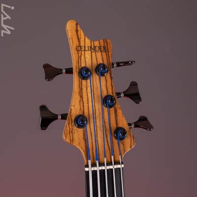 2001 Celinder Aura 5-String Bass Natural *Owned by Richard Bona* image 9