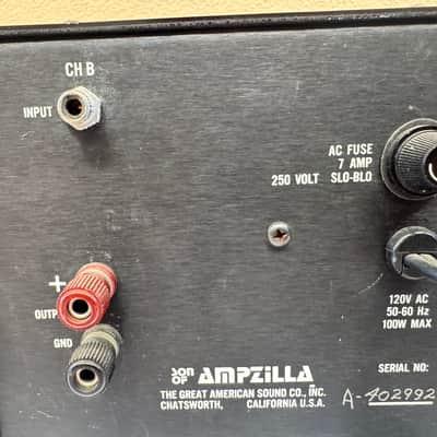 Great American Sound Company GAS Son of Ampzilla Amplifier ~ Tuned & Serviced image 13