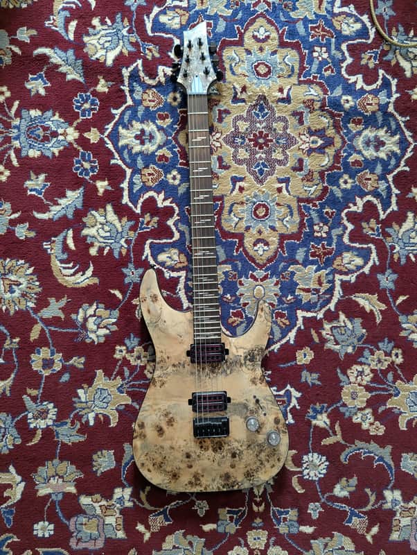 Schecter Omen Elite-6 2021 - Present - Charcoal image 1