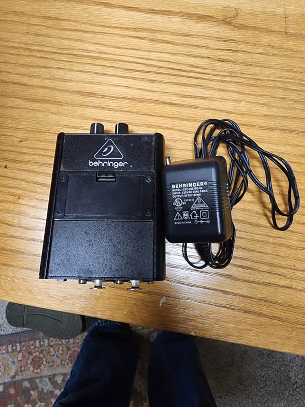 Behringer Powerplay P1 Personal In-Ear Monitor Amplifier 2013 - Present - Standard w/ 9v power adaptor image 1