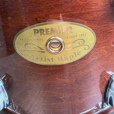 Premier Artist Maple 10"x9" Rack Tom - Cherry Red image 2