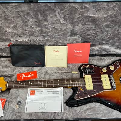 Fender American Professional II Jazzmaster with Rosewood FB 3-Color Sunburst #US22109145 8lbs, 1.7oz image 1