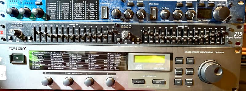 Sony DPS-V55 Multi-Effect Processor 1990s - Gray Bild 1