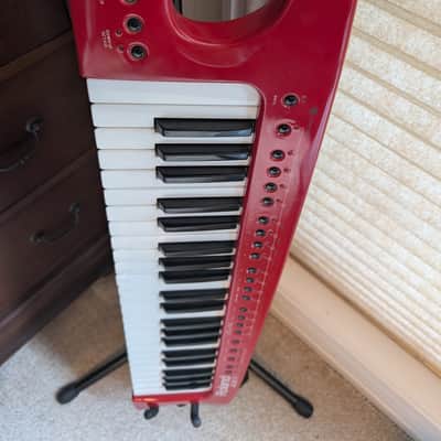 Roland AX-1 Wireless Keytar MIDI Controller 1992 - 2001 - Red image 3
