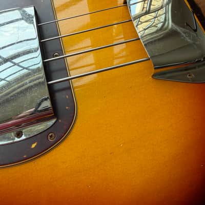 2021 Fender Custom Shop ‘61 Precision Bass Relic - 3 Color Sunburst image 13