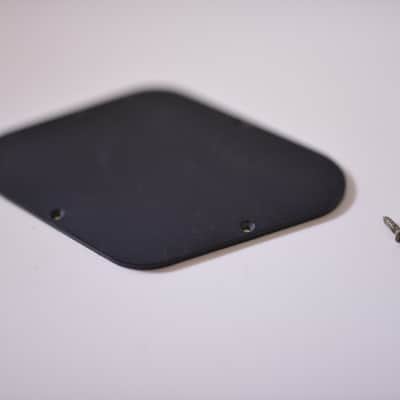 1970's Genuine Authentic Gibson Black BACKPLATE Les Paul Custom Standard Deluxe Vintage image 3