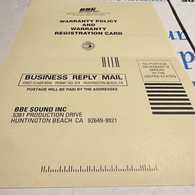 BBE 362 Sonic Maximizer 2000s - Black and Red image 15