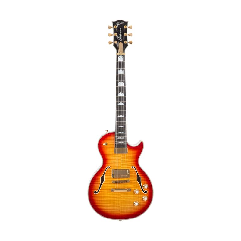 Gibson 2015 Les Paul Supreme Electric Guitar w/Case, Heritage Cherry Sunburst Perimeter, 15007XXXX image 1