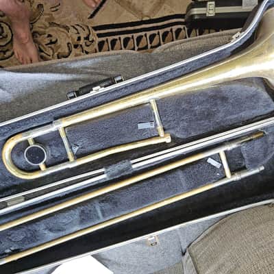 Martin Galaxy Brass Tenor Trombone, USA, Good if Repaired image 1