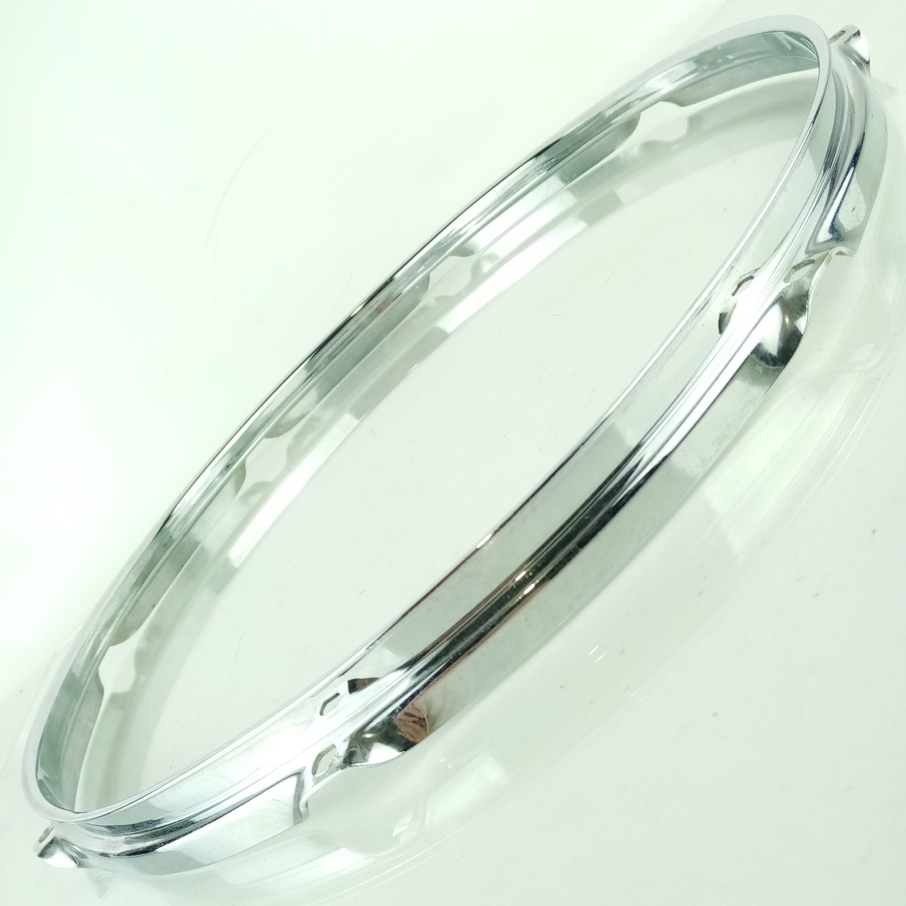 Ludwig 15"8-Lug Batter 1.6mm Snare/Rack Tom Drum Rim/Hoop Triple Flange Short80s — main photograph