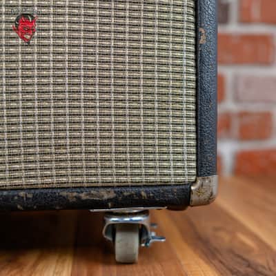 Fender Twin Reverb 2-Channel 85-Watt 2x12" Guitar Combo 1967 Black Panel image 14