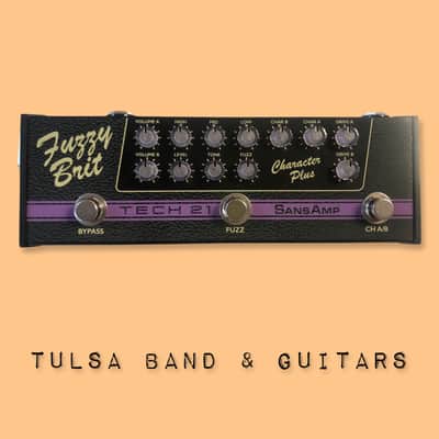 Tech 21 SansAmp Character Plus Series Fuzzy Brit | Reverb