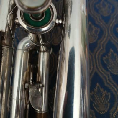 Beautiful Antoine Courtois Paris C Trumpet with Courtois Case and Courtois Mouthpiece image 17