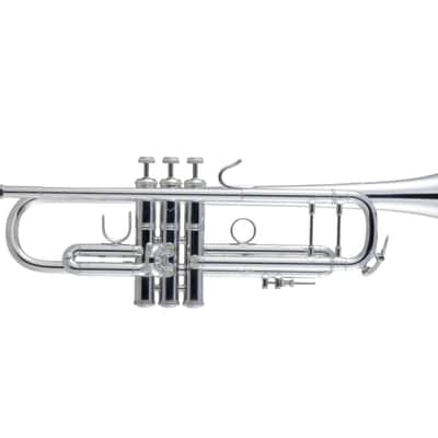 Bach 180S37R Professional Stradivarius Bb Trumpet - Reverse Leadpipe - Silver Plated image 1