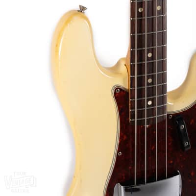1966 Fender Precision Bass Olympic White image 8