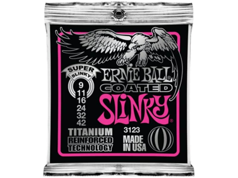 Ernie Ball EB 3123 Coated Slinky Super image 1