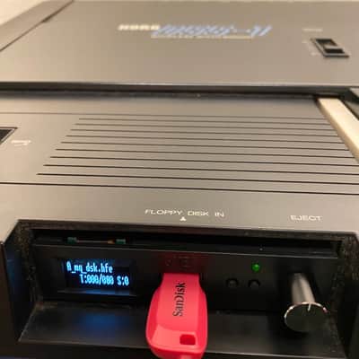 USB Floppy Emulator for the Korg DSS-1 or DSM-1 with rotary knob & pre-loaded 16gb USB Drive image 5