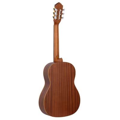 Ortega R131SN Family Series Pro 4/4 Classical Slim Neck Guitar 6 String - Cedar / Mahogany Natural + Gigbag image 8