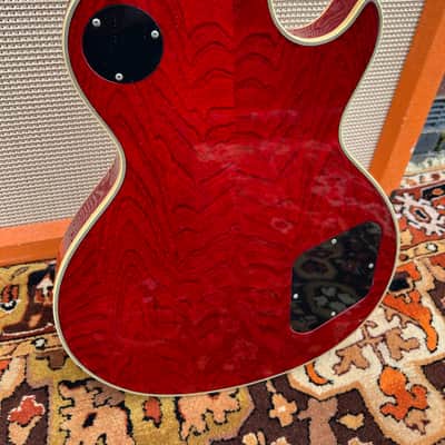 Vintage Hohner Professional L59 Les Paul Custom Sunburst Left Handed Guitar image 12