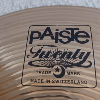 Paiste 10" Twenty Series Splash Cymbal 2007 - 2011 - Traditional Bow, Raw Bell image 2