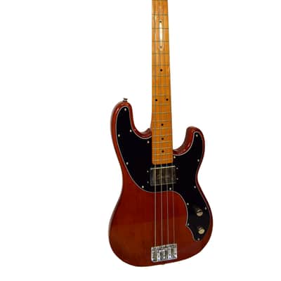2025 Squier Classic Vibe Telecaster Bass, Maple Fingerboard, Black Pickguard, Mocha image 1