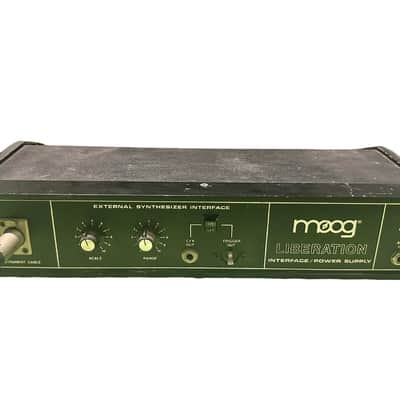 Moog Liberation 44-Key Dual Oscillator Keytar Synth Inc. Power Supply/Interface, Connection Cable, Strap Mounts image 8
