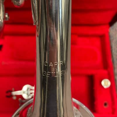 Getzen Capri Trumpet Mid 80's? - Silver plated image 2