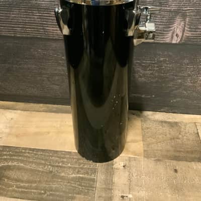 Pearl Rocket Tom 6x18 Aluminum Shell Drum - Black image 5