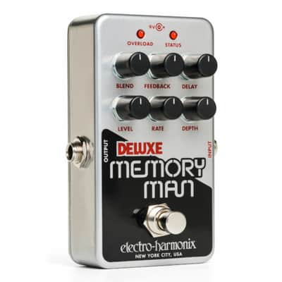 Electro-Harmonix EHX Nano Deluxe Memory Man Analog Delay/Chorus/Vibrato Effects Pedal image 2