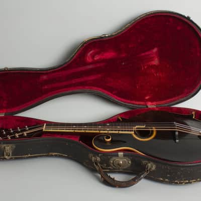 Gibson  F-2 Carved Top Mandolin (1912), ser. #17005, original black hard shell case. image 10