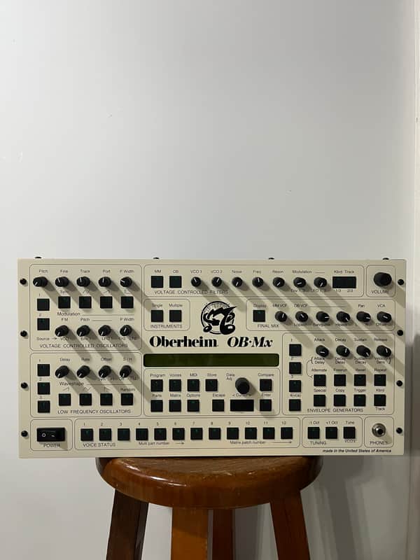 Oberheim OB-Mx 4-Voice Card(8-poly) Synth ! image 1