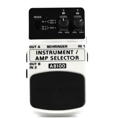 Behringer AB100 Instrument Amp Selector image 7