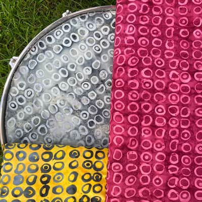 16" single layer Drum Bunny cloth drum cover - dampener - partial mute - compare to Drum Tortillas - Quesadilla - Big Fat Snare image 4