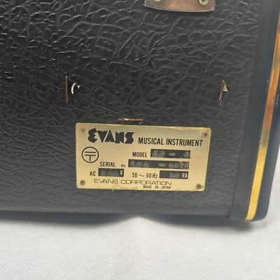 Evans Echo Chorus EE-3  70's - Black TAPE ECHO image 10
