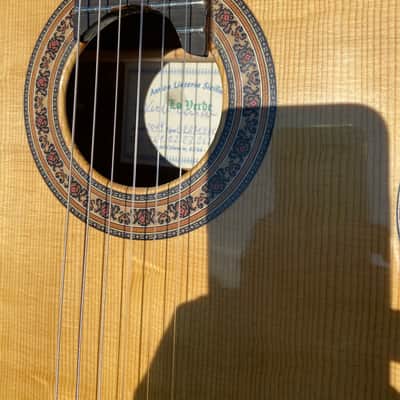 LO VERDE LUTHIER (HAUSER STYLE) CLASSIC GUITAR 2019 natural image 11