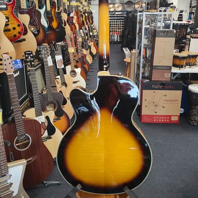 Epiphone Emperor II Joe Pass Electric Guitar w/ Hardcase - Vintage Sunburst image 4