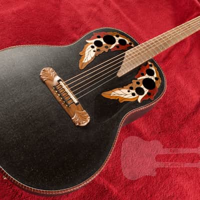 Ovation Adamas 1687GT-5 Deep Bowl Black image 4