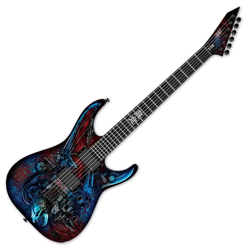 ESP LTD M Vampire Bio Tech Graphic image 1